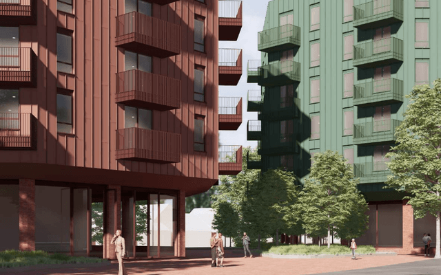 City, Urban, Apartment Building