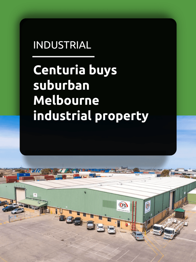 Centuria buys suburban Melbourne industrial property