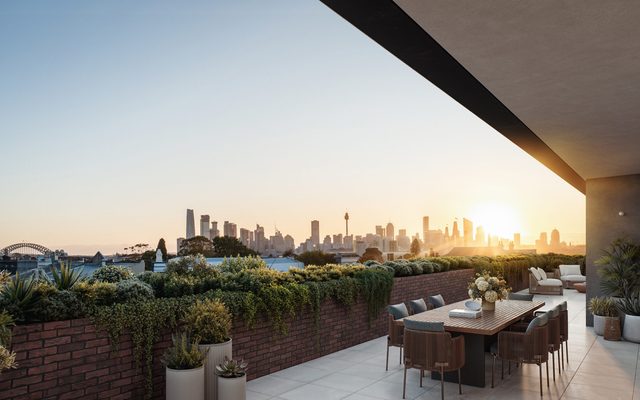 Terrace, City, Nature