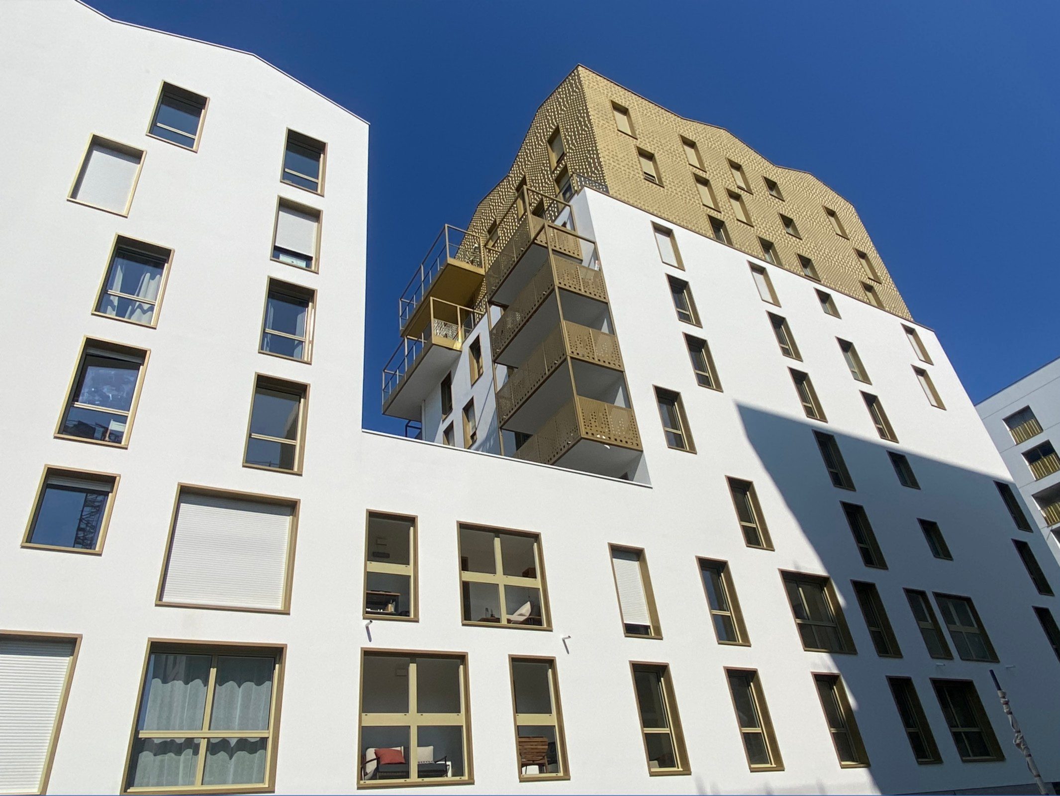 City, Apartment Building, Architecture