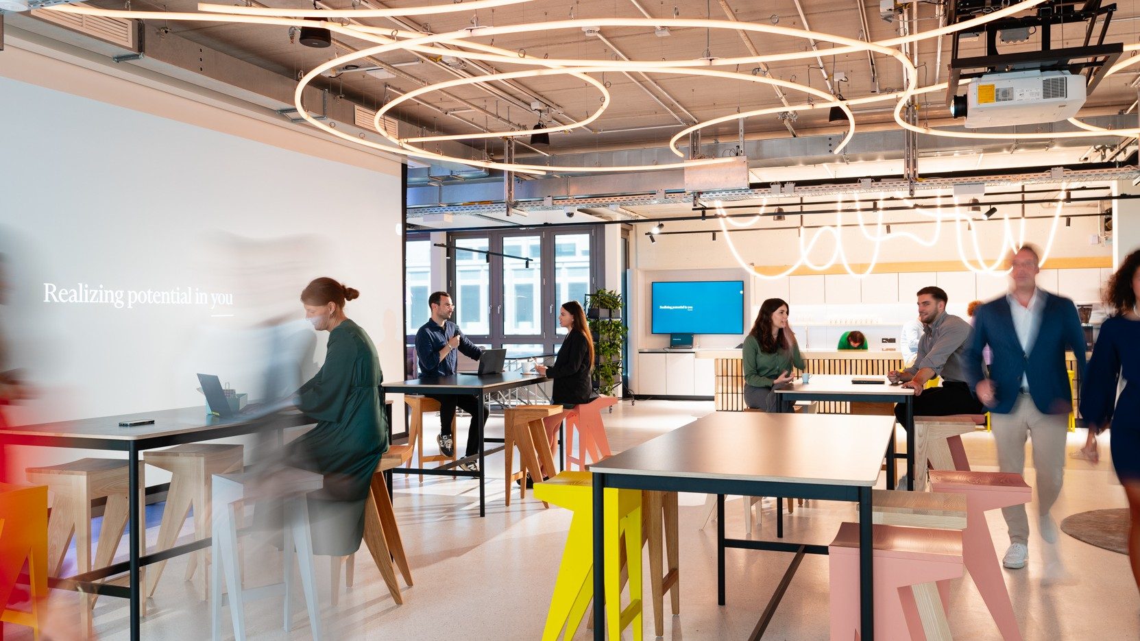 Cafeteria, Indoors, Restaurant
