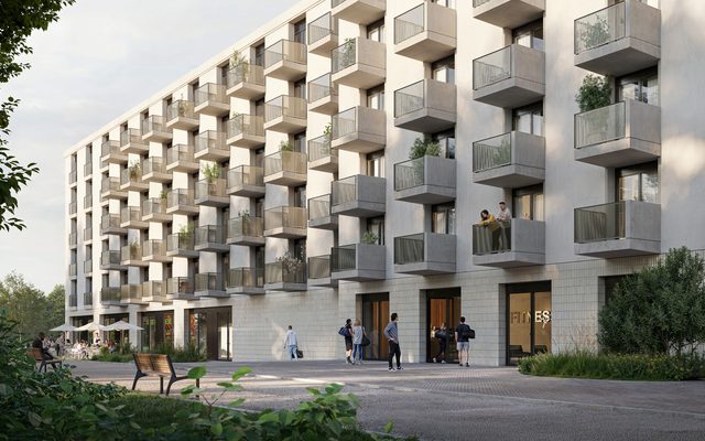City, Apartment Building, Architecture