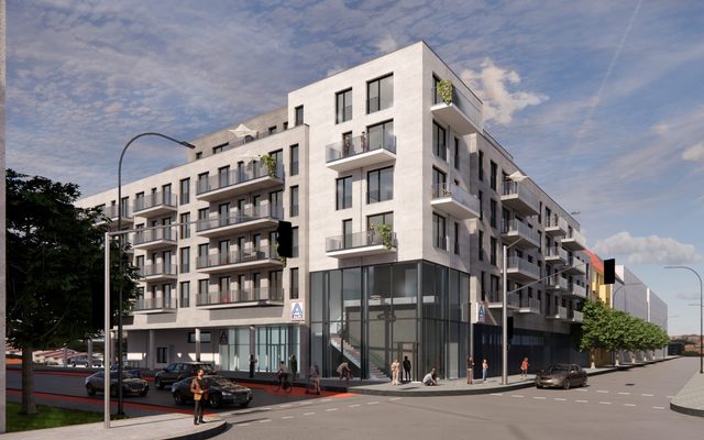 City, Apartment Building, Architecture