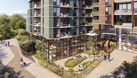 City, Urban, Apartment Building