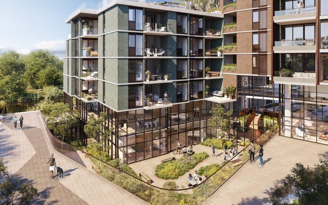 City, Urban, Apartment Building