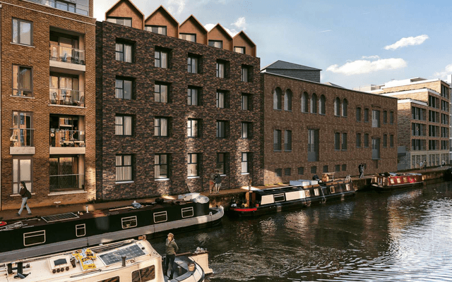 City, Canal, Outdoors