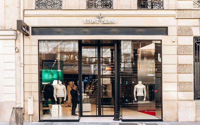 Stone Island Paris flagship, 223 rue Saint Honoré