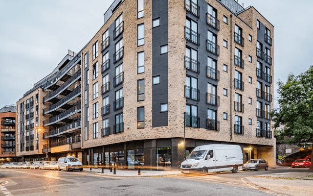 City, Apartment Building, Architecture