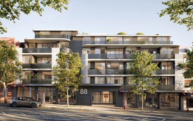 Apartment Building, Architecture, Building