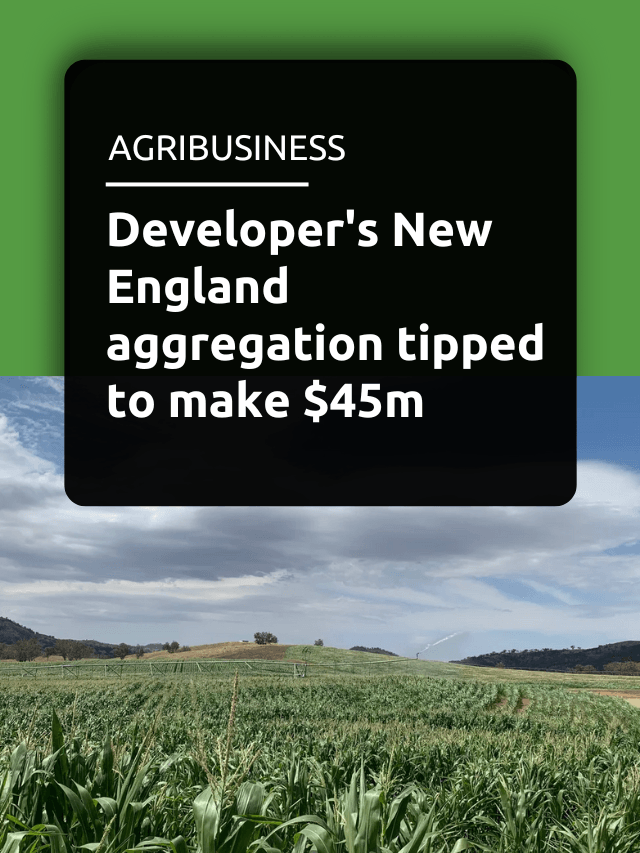 Developer’s New England aggregation tipped to make $45m