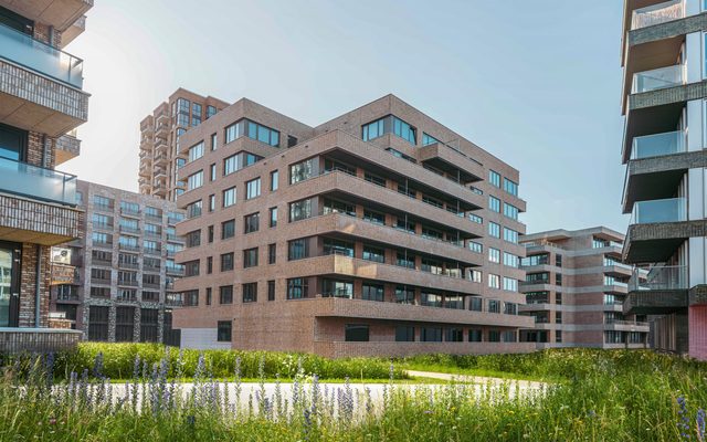 City, Apartment Building, Architecture