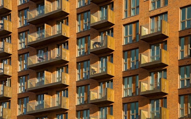 Apartment Building, Architecture, Building