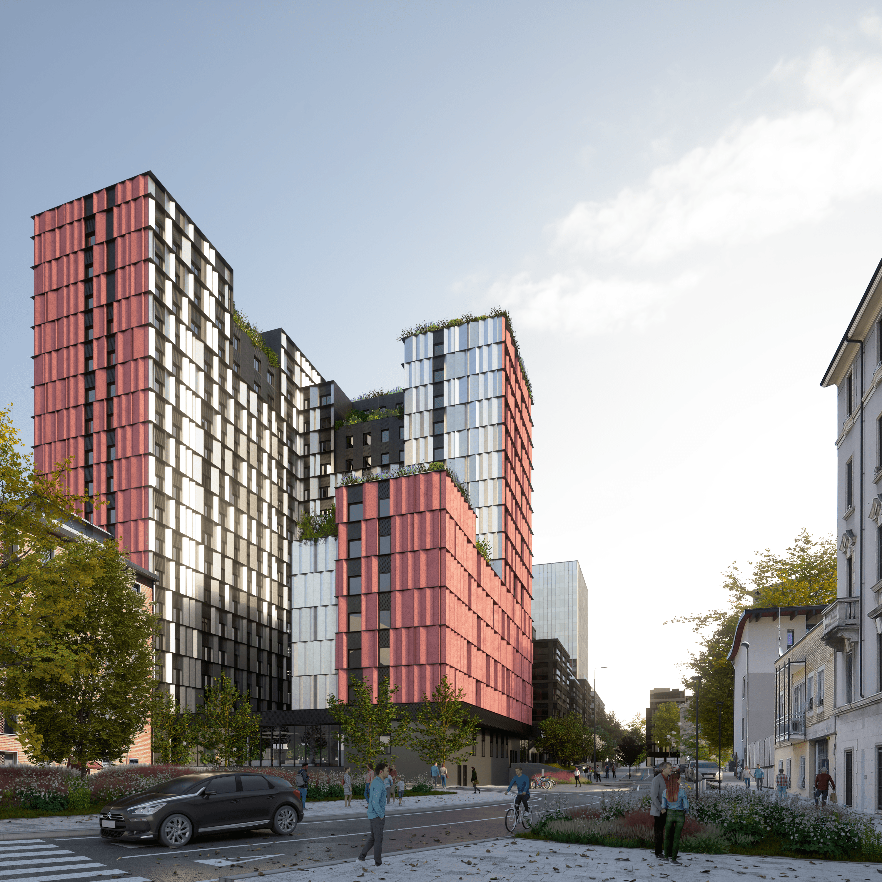 Architecture, Building, Office Building