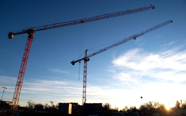 Construction, Construction Crane, Car