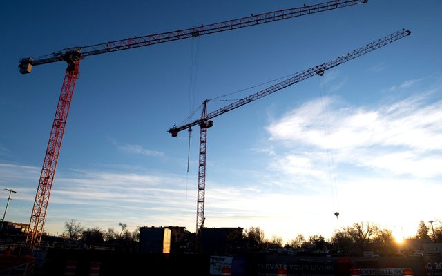 Construction, Construction Crane, Car
