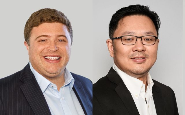 Alexis Holloway (L) Royston Toh (R)