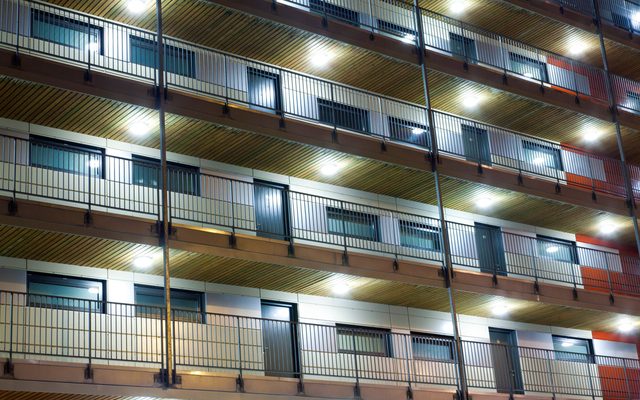 City, Apartment Building, Architecture