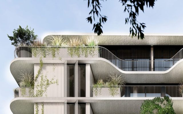 City, Apartment Building, Architecture