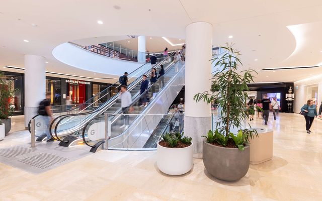 Interior view of Chatswood Chase in Sydney's north shore
