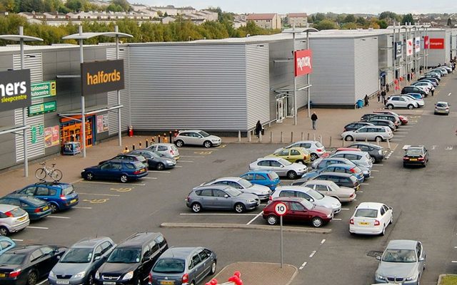 Outdoors, Aerial View, Car