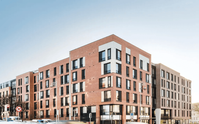 City, Apartment Building, Architecture