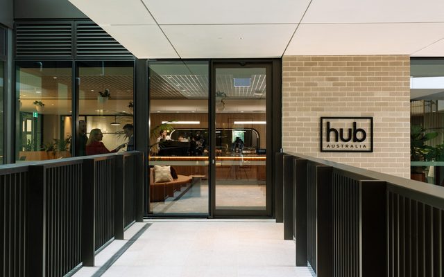 Entrance to Hub North Adelaide at Eighty-Eight O'Connell
