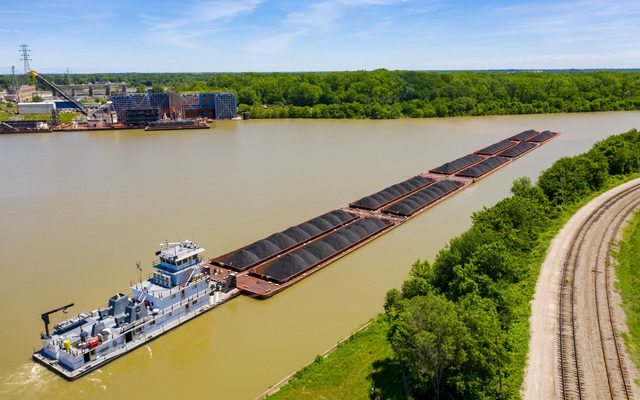 Barge, Boat, Transportation