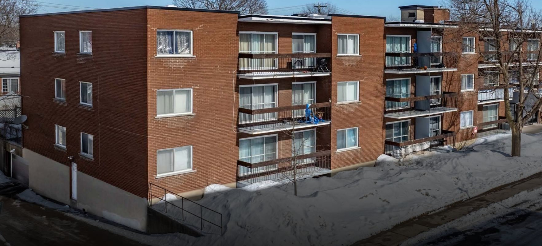 Apartment Building, Architecture, Building