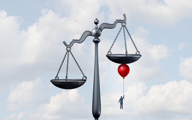 Person, Balloon, Scale