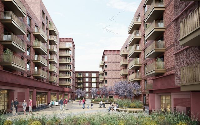 City, Urban, Apartment Building