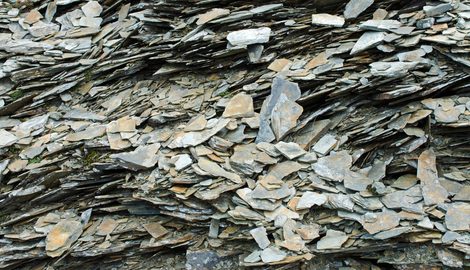 Slate, Rock, Rubble