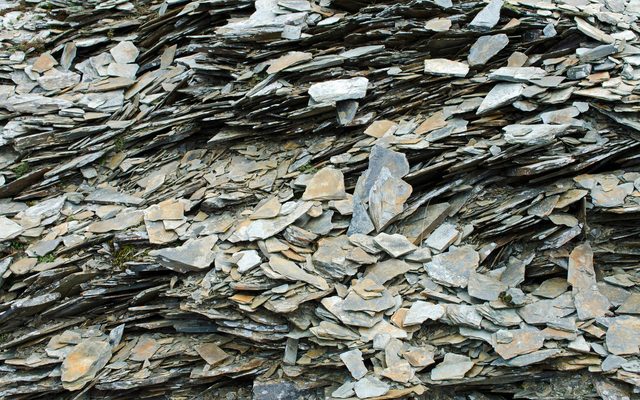 Slate, Rock, Rubble