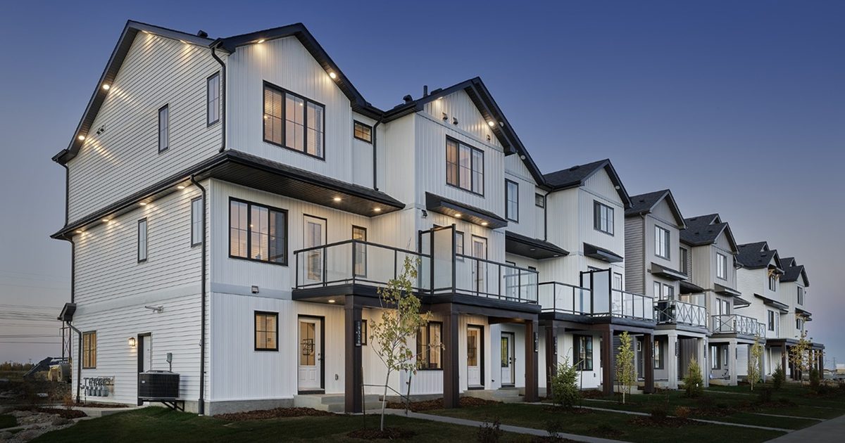 Upfield Capital moves into Edmonton townhouse project