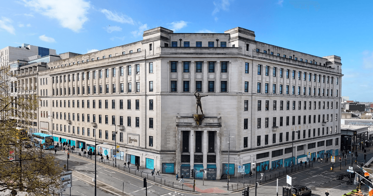 Liverpool's iconic Lewis's building up for grabs