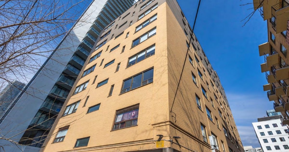 Institutionally managed rental-building trades in downtown Toronto