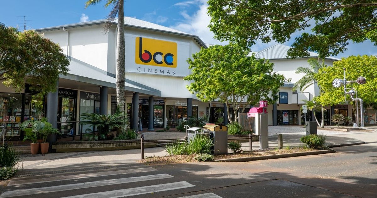 Chris Lock shops assembled Noosa Cinema Centre