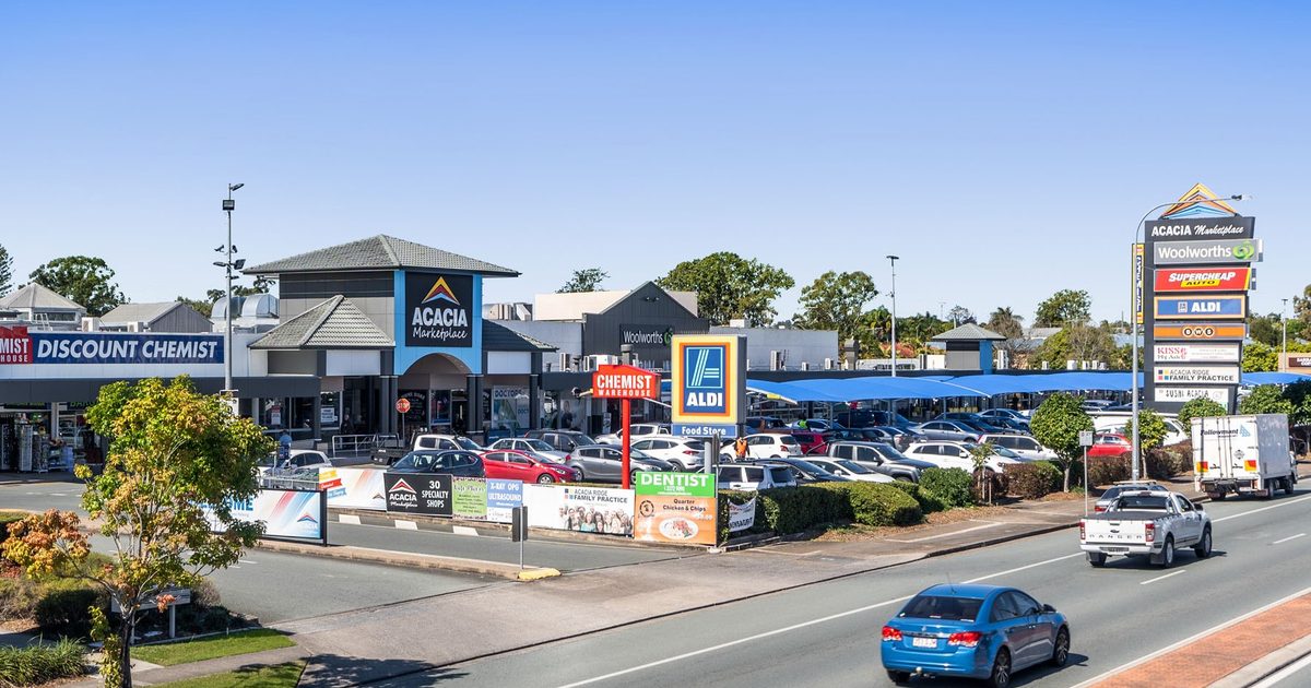 Brisbane mall with two supermarkets tipped to fetch big price