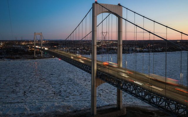 Bridge, Outdoors, Aerial View