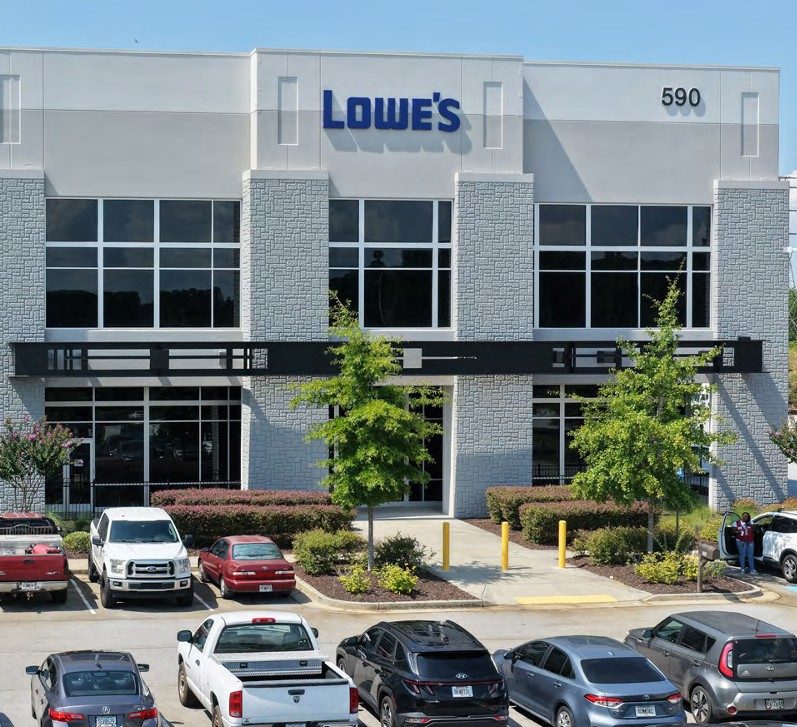 Lowe's distribution center outside Atlanta